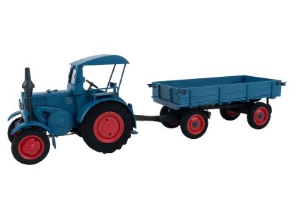 G - Traktor Lanz Bulldog s přívěsem - Pola 331620