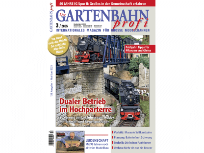 Gartenbahn Profi 3/2025 - časopis o zahradní železnici