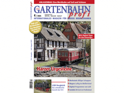 Gartenbahn Profi 4/2025 - časopis o zahradní železnici