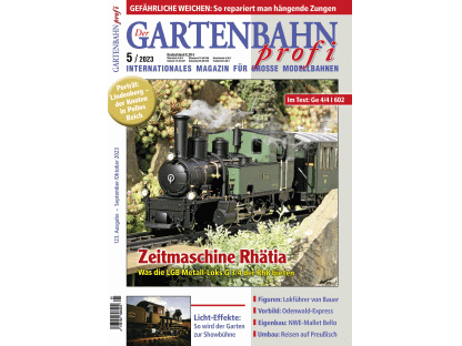 Gartenbahn Profi 5/2023 - časopis o zahradní železnici