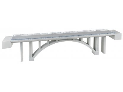 H0 - Betonový obloukový most - Faller 120505