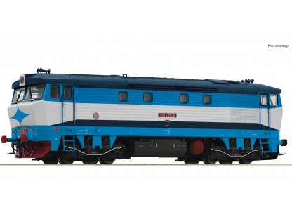 H0 - Dieselová lokomotiva 751 229-6 Bardotka ČD / DCC zvuk - Roco 70925