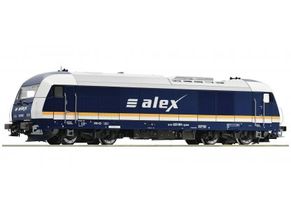 H0 - Dieselová lokomotiva alex 223 081-1 / DCC zvuk - Roco 70944