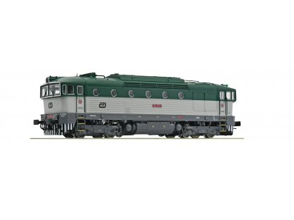 H0 - Dieselová lokomotiva Brejlovec 750 275-0 ČD / DCC zvuk - Roco 7310034