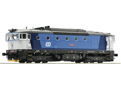 H0 - Dieselová lokomotiva Brejlovec 754 ČD / DCC zvuk - Roco 71024