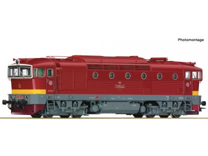 H0 - Dieselová lokomotiva Brejlovec T478.3 ČSD - Roco 72946