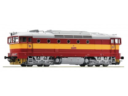 H0 - Dieselová lokomotiva Brejlovec T478 3208 ČSD / DCC zvuk - Roco 70024