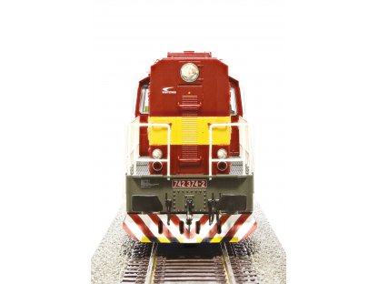 H0 - Dieselová lokomotiva Kocour Rh 742 ZSSK Cargo / DCC zvuk - Roco 7310017