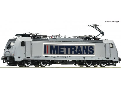 H0 - Elektrická lokomotiva 386 012-9 Metrans / DCC zvuk - Roco 7510016