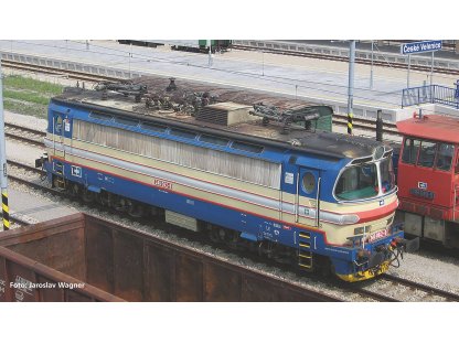 H0 - Elektrická lokomotiva BR 340 - Laminátka ČD / DCC zvuk - PIKO 51394