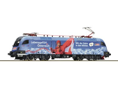 H0 - Elektrická lokomotiva ÖBB 116 233-8 / Winter im SalzburgerLand / DCC zvuk - Roco 7510036