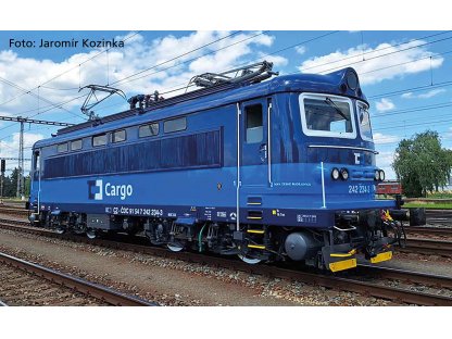 H0 - Elektrická lokomotiva Rh 242 - ČD Cargo / DCC zvuk - PIKO 97405