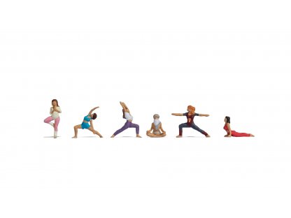 H0 figurky / Cvičení Yoga - Noch 15888