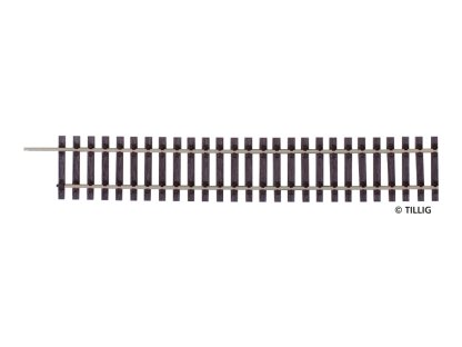 H0 - Flexi kolej s dřevěnými pražci / délka 890 mm - Tillig 82125