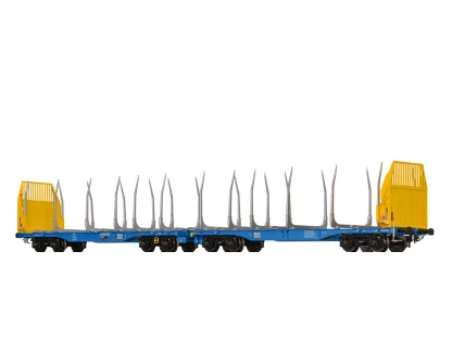 H0 - Klanicový vůz s vysokými čely / typ Sggmrrs InnoFreight - Brawa 50803