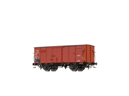 H0 - Krytý nákladní vůz ČSD / typ Z G 10 - BRAWA 51252