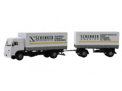 H0 - Liaz Maxi Schenker Logistik s přívěsem - Igra model 66618020