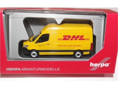 H0 - Mercedes-Benz dodávka DHL - Herpa 094313