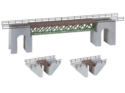 H0 - Ocelový most - Faller 120501