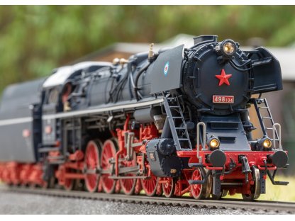 H0 - Parní lokomotiva 498.104 Albatros ČSD - DCC se zvukem - Trix 25498