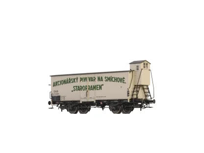 H0 - Pivní vůz Staropramen / typ Lp ČSD - BRAWA 51261