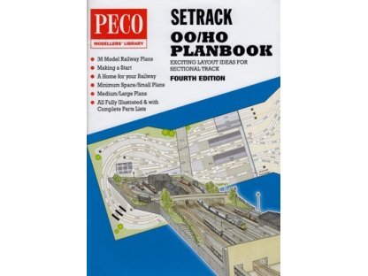 H0 - Plánky na kolejiště PECO SETRACK - STP-00