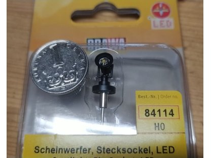 H0 - Přední světlomet s LED / zásuvka - Brawa 84114