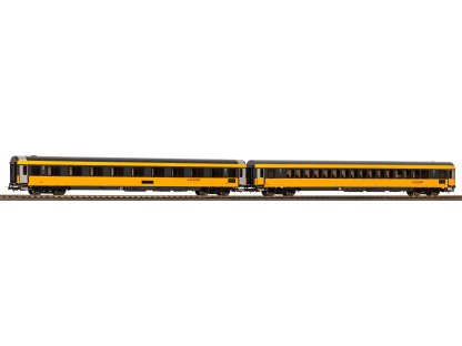 H0 - Set rychlíkových vozů 2 třídy / Regiojet - PIKO 28323