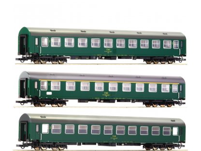 H0 - Set rychlíkových vozů Vindobona Y/B70 Am a Bm - Roco 74190
