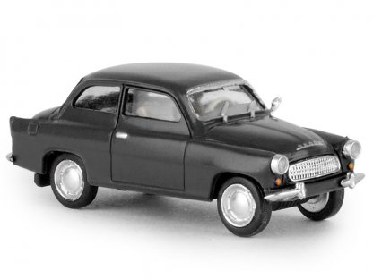H0 - Škoda Octavia černá 1959 - Brekina 27452