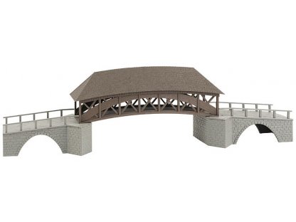 H0 - Starý dřevěný most - Faller 191774