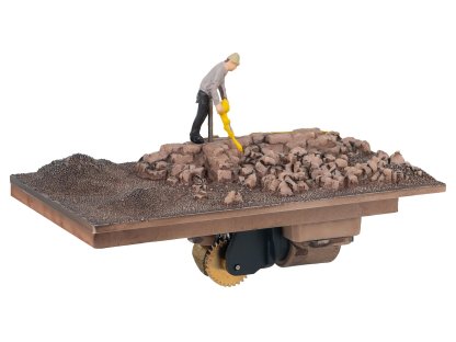 H0 - Stavební dělník s kompresorem - Faller 180693