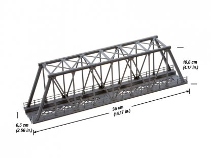 H0 - Stavebnice železničního mostu díl přímý 360 mm - Noch 21320