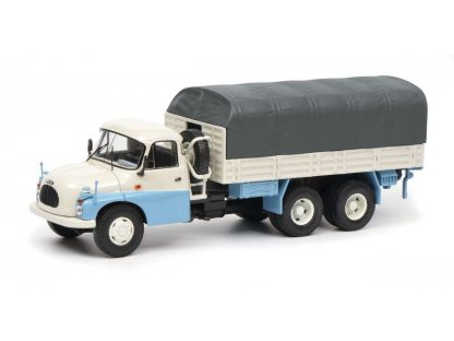 H0 - Tatra T148 korba s plachtou modrá / bílá - Schuco 452663000