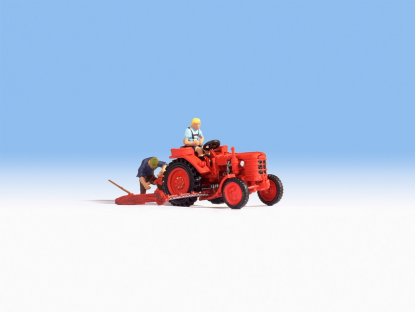 H0 - Traktor červený - Noch 16756