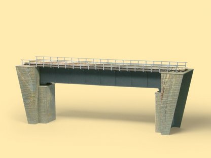 H0/TT - Železniční most ocelový přímý - Auhagen 11341