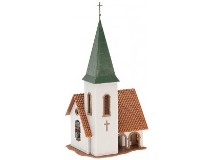 H0 - Vesnický kostel - Faller 130240