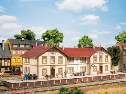 H0 - Vlakové nádraží Grünberg - Auhagen 11413