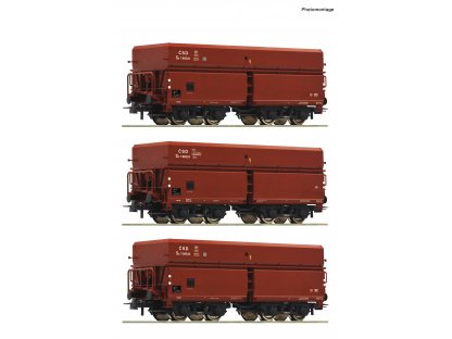 H0 - Výsypné vozy ČSD / Typ Sa 7 - Roco 77023