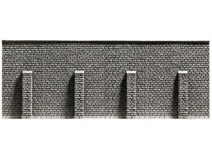 H0 - Zeď kamenné kvádry 335 x 125 mm - Noch 58056