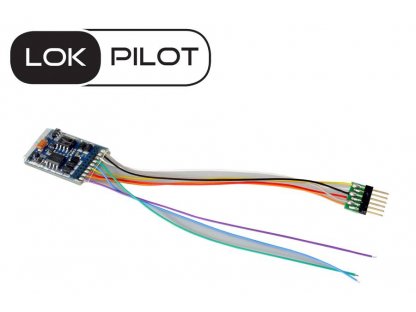 Dekodér LokPilot 5 DCC / 6-pin kabel NEM651 - ESU 59626