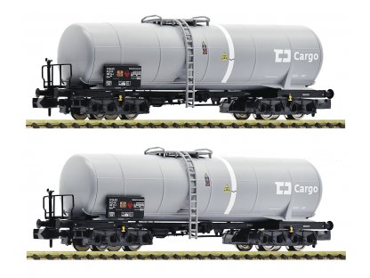 N - Cisternové vozy Zacns set 2 ks / CD Cargo - Fleischmann 825818