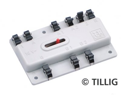 Ovládací relé se dvěma přepínacími kontakty - Tillig 08410