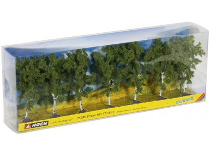 Set stromu - břízy výška 100 mm - Noch 25096