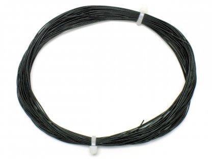 Tenký drát Ø 0,5 mm / barva černý - Esu 51942