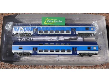 TT - Dvoupatrový vůz typ Bdmteeo / ČD - Roco 6280028