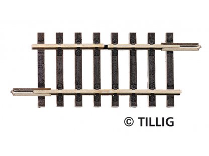 TT - Jednostranně přerušená kolej - délka 41,5 mm - Tillig 83155