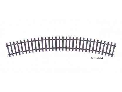 TT - Obloukový pražcový pás R 310 mm / 30° R11 - Tillig 83008