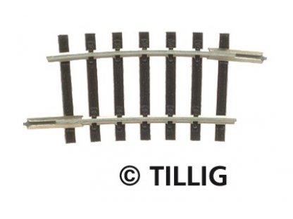 TT - R04 - oblouková kolej R 267 mm/ 7,5° - Tillig 83115