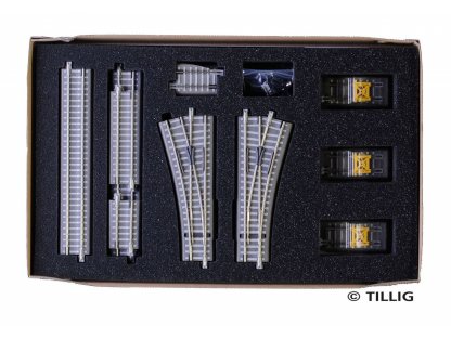 TT - Rozšiřující set kolejí - nákladové nádraží - Tillig 01836
